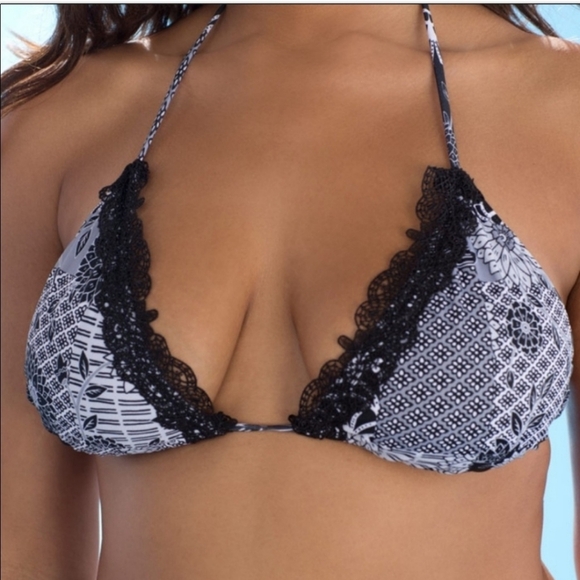 NWTs Swimsuits for all Crochet Bikini Top Only - Picture 2 of 5